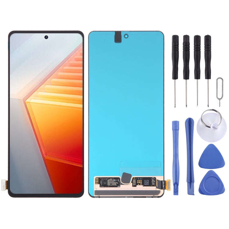 AMOLED Material Original LCD Screen for vivo iQOO 10 With Digitizer Full Assembly, For vivo iQOO ...