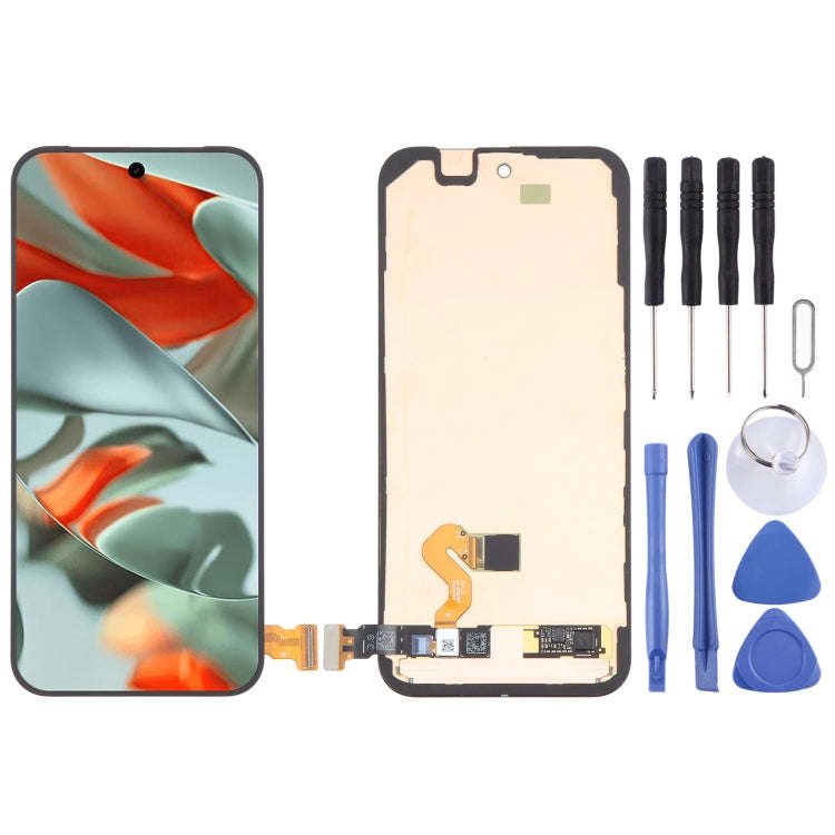 For Google Pixel 9 Pro XL GGX8B Original OLED Material LCD Screen Digitizer Full Assembly with Fr...
