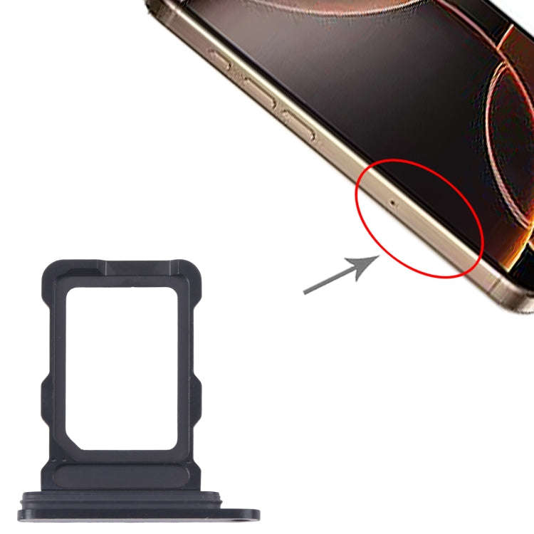 For iPhone 16 Pro SIM Card Tray, For iPhone 16 Pro(Single SIM)