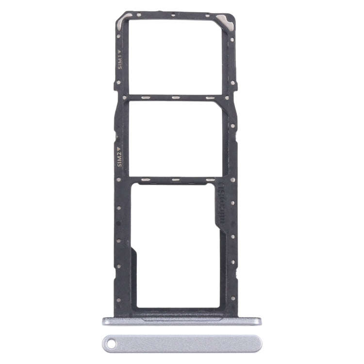 For Samsung Galaxy A06 SM-A065F Original SIM Card Tray + SIM Card Tray + Micro SD Card Tray, For ...