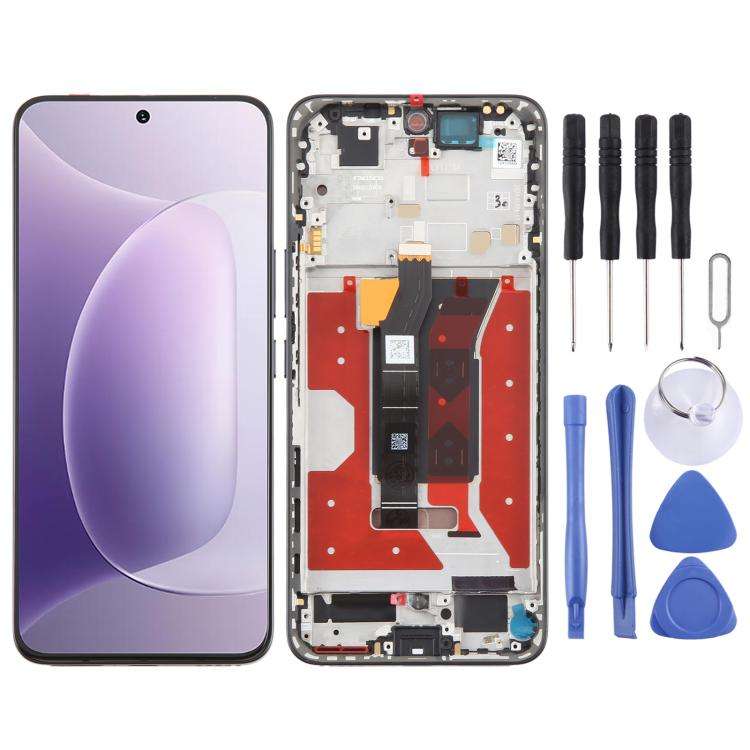 For Honor 300 Original LCD Screen Digitizer Full Assembly with Frame, For Honor 300(Original)