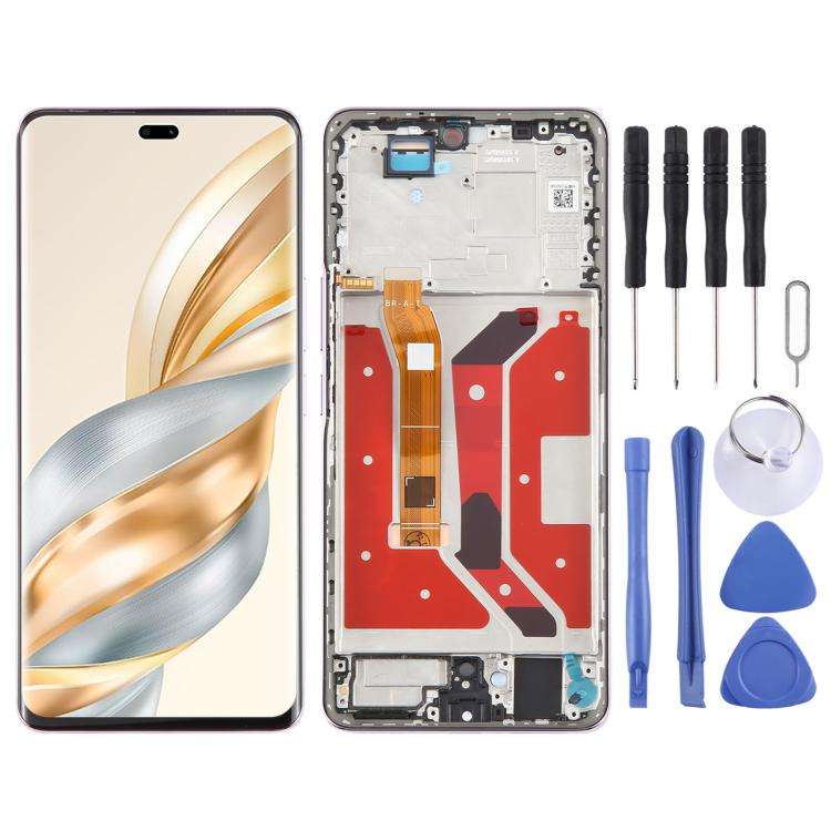 For Honor X60 Pro Original LCD Screen Digitizer Full Assembly with Frame, For Honor X60 Pro (Orig...