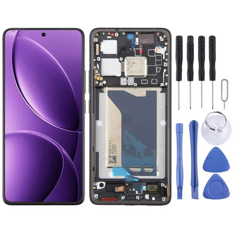 For Xiaomi Redmi K80 Pro AMOLED Original LCD Screen Digitizer Full Assembly with Frame, For OPPO ...