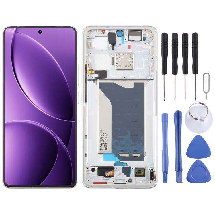 For Xiaomi Redmi K80 Pro AMOLED Original LCD Screen Digitizer Full Assembly with Frame, For OPPO ...