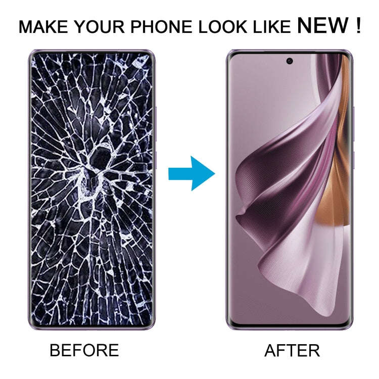 For OPPO Reno10 Pro China OLED Material Original LCD Screen With Digitizer Full Assembly, For OPP...