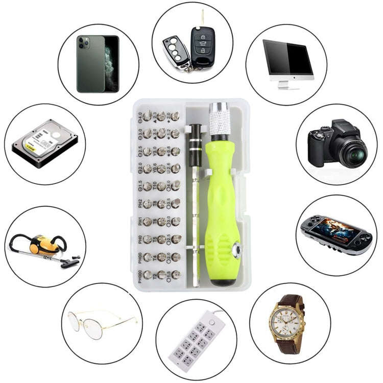 32 in 1 Multi-purpose Repair Hand Tool Screwdriver Tool Kit, 32 in 1
