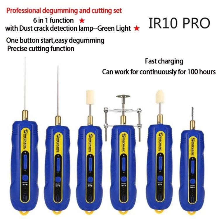MECHANIC iR10 Pro Rechargeable OCA Gel Remover Tool, iR10 Pro(Yellow)