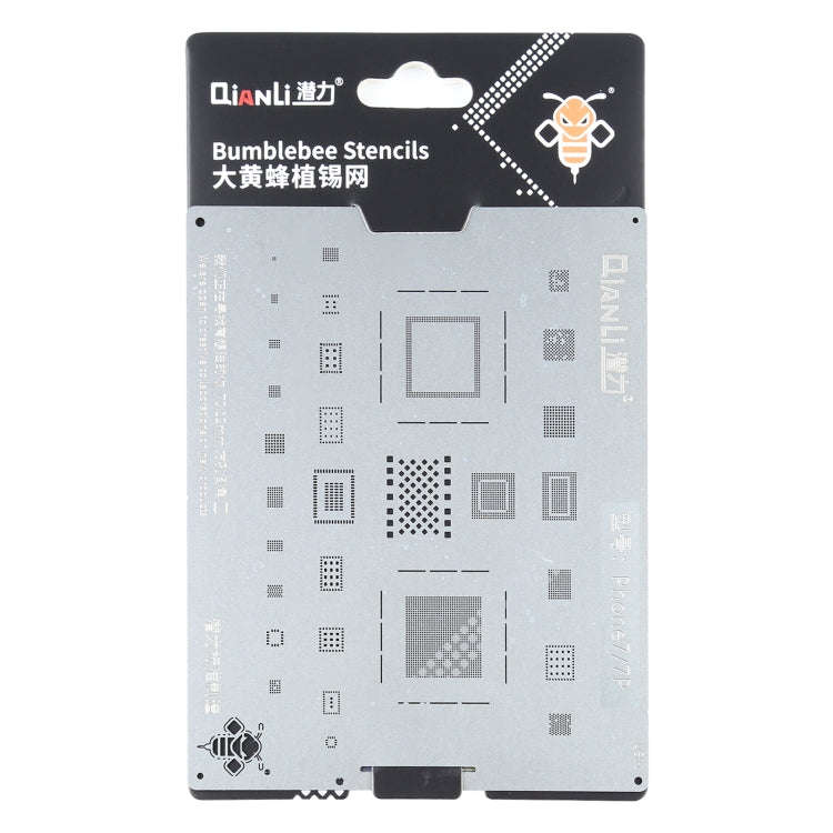 Qianli QS04 Bumblebee Stencils BGA Reballing Planting Tin Plate For iPhone X/8/8 Plus, For iPhone...