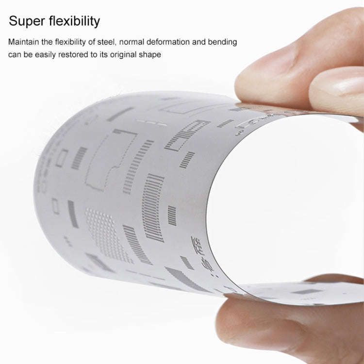 Qianli QS04 Bumblebee Stencils BGA Reballing Planting Tin Plate For iPhone X/8/8 Plus, For iPhone...