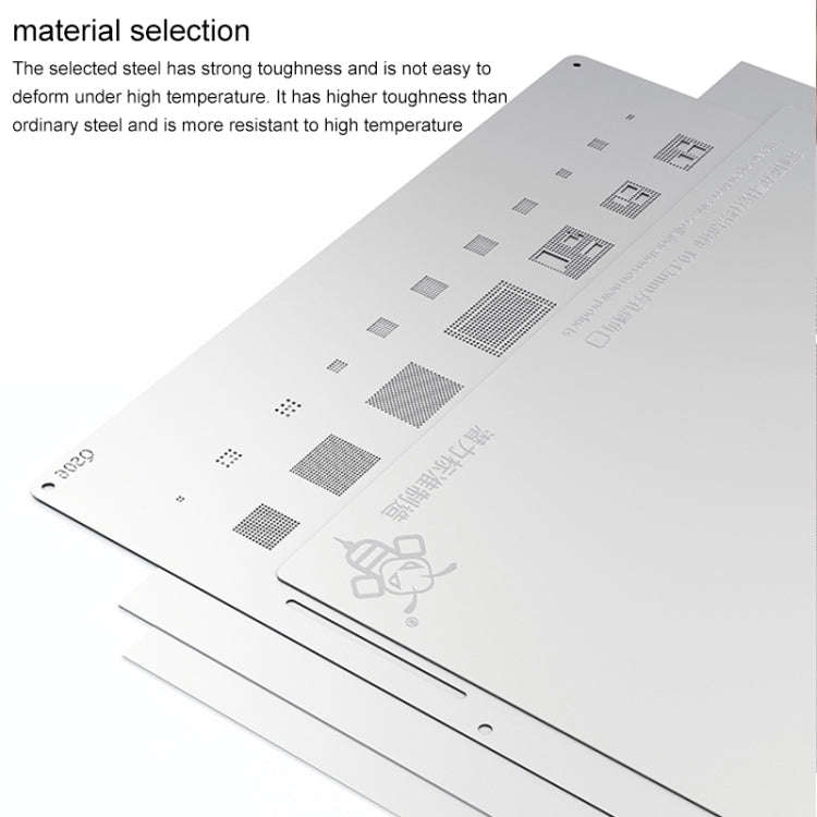 Qianli QS04 Bumblebee Stencils BGA Reballing Planting Tin Plate For iPhone X/8/8 Plus, For iPhone...