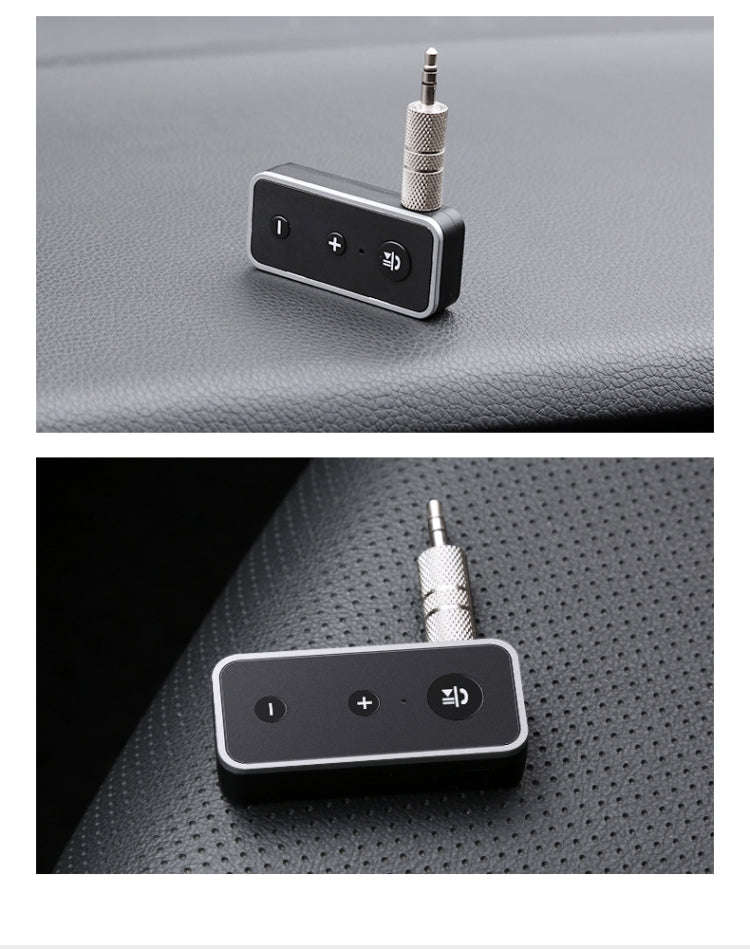 Bluetooth 5.0 audio receiver 3.5AUX car speaker headphones universal one tow two talk, Bluetooth 5.0