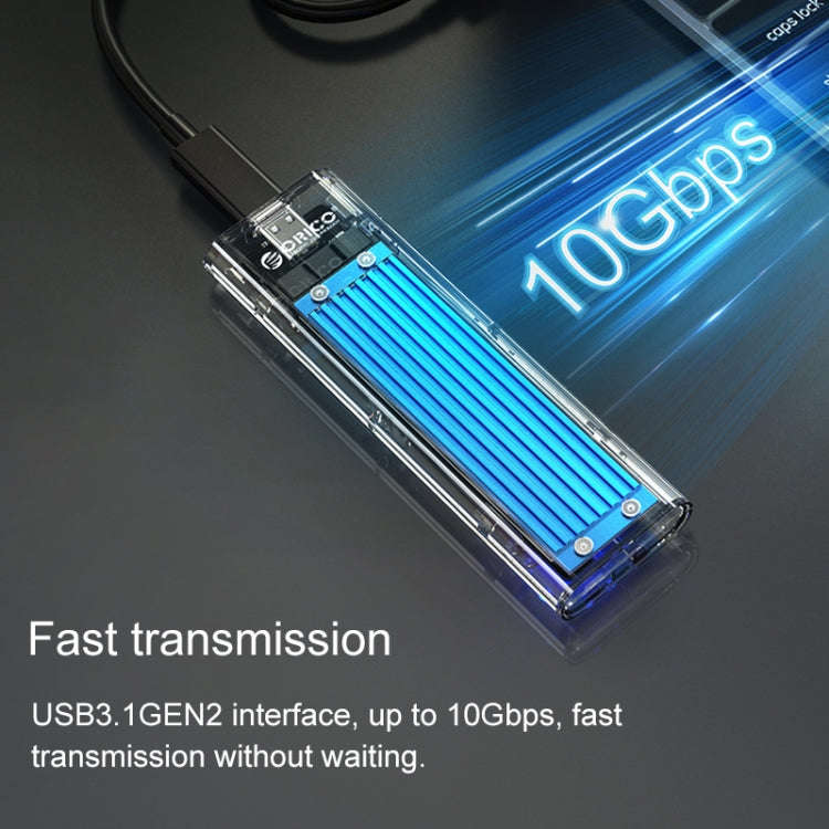 ORICO TCM2M-C3 M.2 SSD Dual Protocol Hard Disk Case