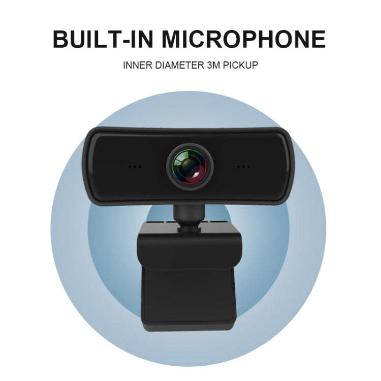 C3 400W Pixels 2K Resolution Auto Focus HD 1080P Webcam 360 Rotation For Live Broadcast Video Con...