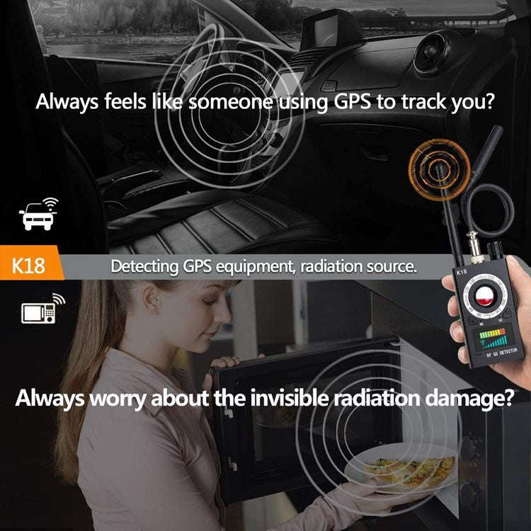 zs-k18 Camera Finder for GPS Tracking GSM Listening Device Finder, US Plug