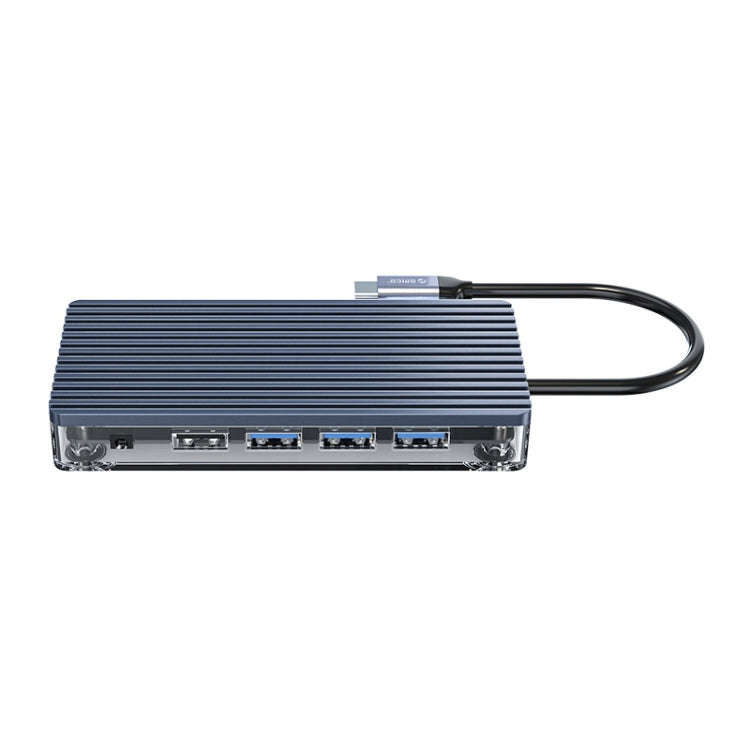 ORICO WB-11P 10 in 1 Type-C Transparent HUB, WB-11P
