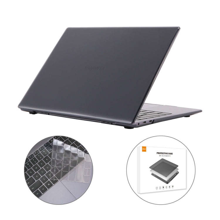 ENKAY for Huawei MateBook X Pro US Version 2 in 1 Crystal Protective Case with TPU Keyboard Film,...