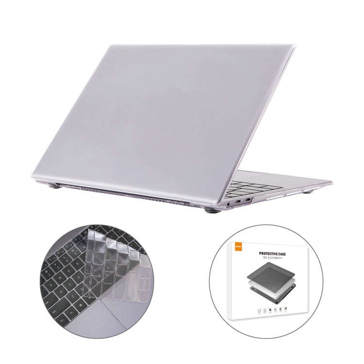 ENKAY for Huawei MateBook X Pro US Version 2 in 1 Crystal Protective Case with TPU Keyboard Film,...