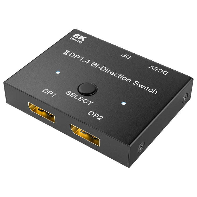 8K DP 1.4 Bi-Direction Switch, 8K Switcher(Black)