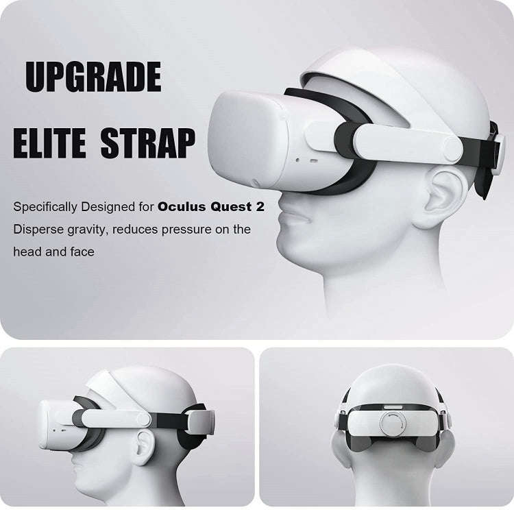 For Oculus Quest2 VR Glasses Decompression Comfort Adjustable Replacement Headset