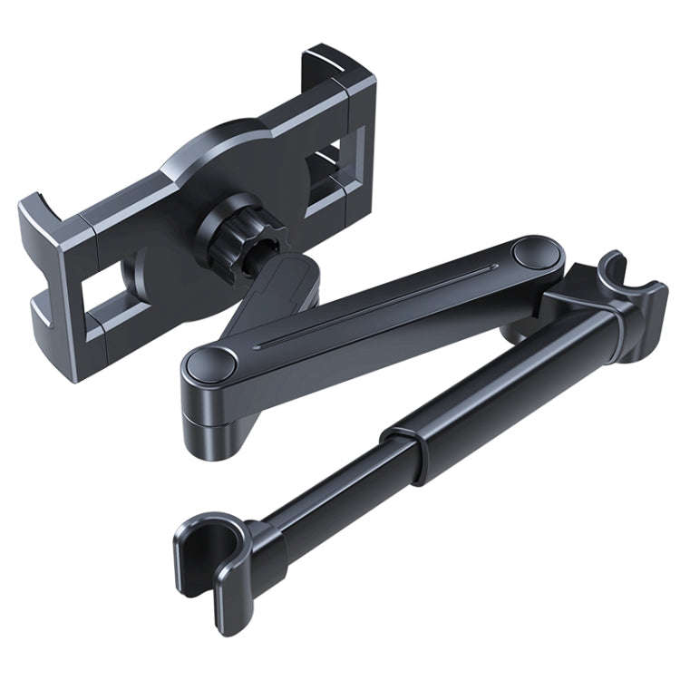 A081+X159 Car Backseat Headrest Tablet Bracket Long Arm Collapsible Mount, A081+X159
