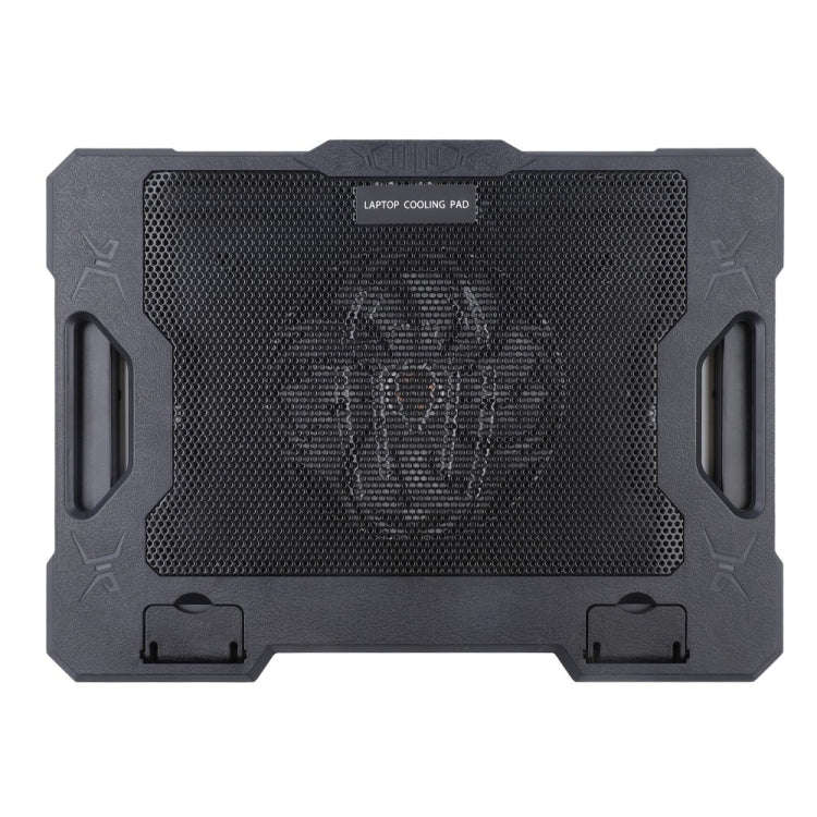 S100 One Fan Adjustable Height Dual USB Ports Laptop Cooling Pad, S100