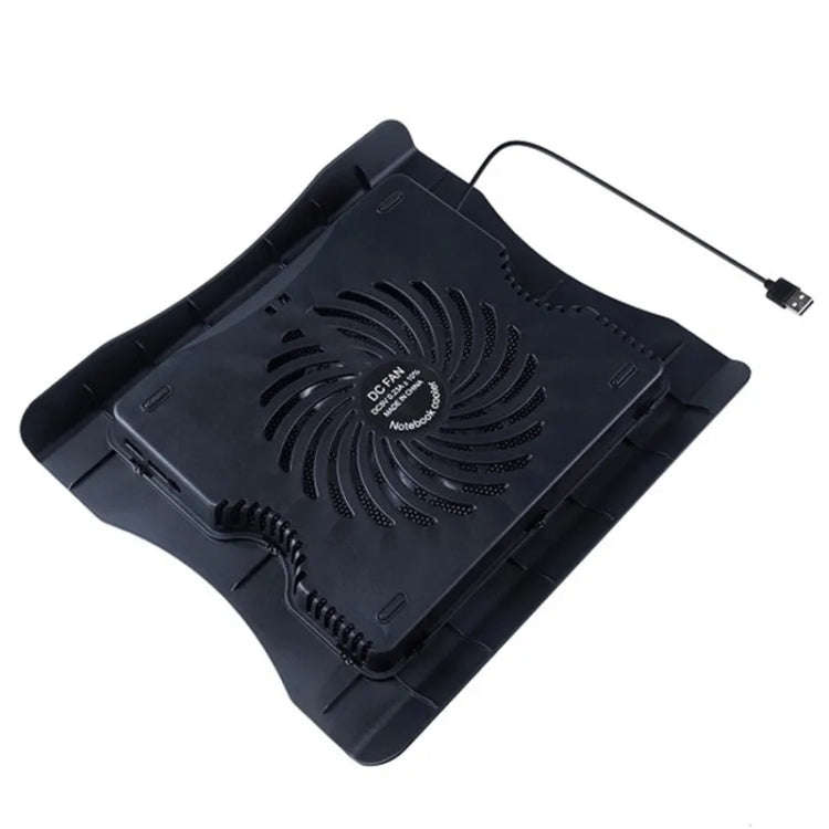 883 Game Work Laptop Router Heat Dissipation Stand with LED Light Fan, 883