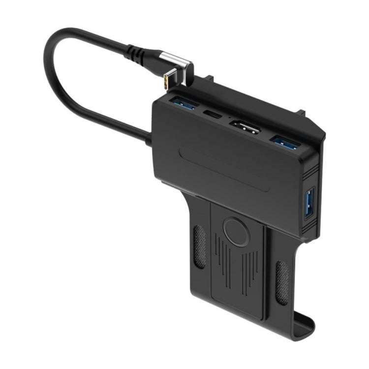 V266 For Steam Deck 5 in 1 Bracket Docking Station Charging Base Support 4K/60Hz USB3.0, V266 5 in 1