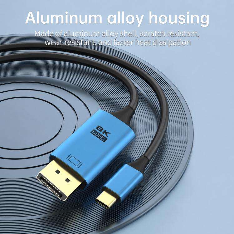 V175B Suitable for TV Projector Display Type-C to DP 8K Same Screen Line
