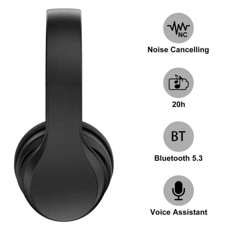 OY712 For Computer Mobile Phone Headset Bass Gaming Noice Cancelling Bluetooth Wireless Headphone