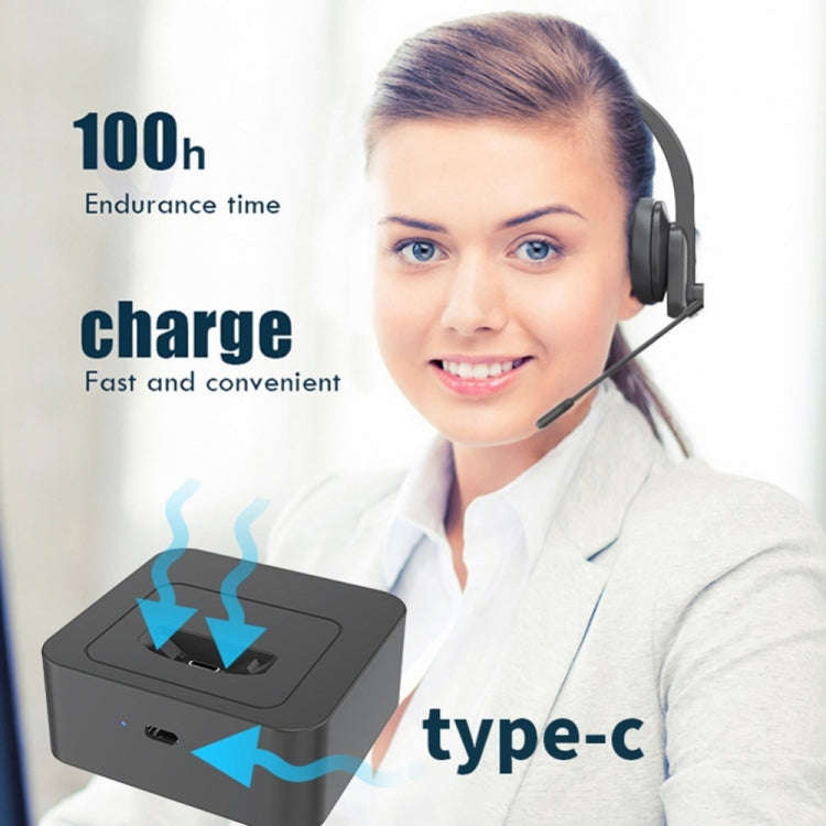 OY631 Bluetooth Noise Cancelling Single Ear Wireless Headphone With Microphone