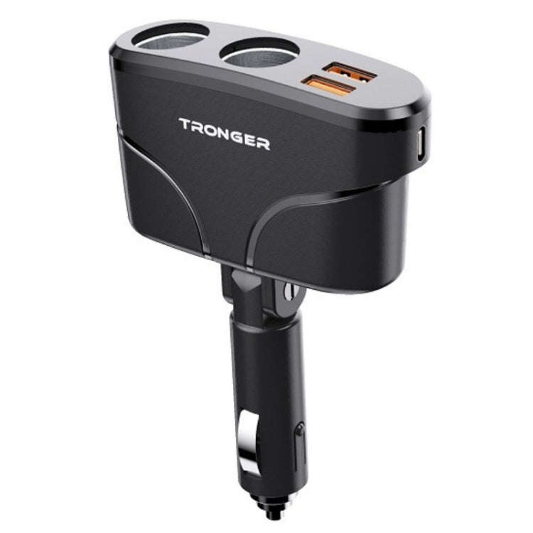 TR-35 Cigarette Lighter Sockets PD Fast Charging Type-C Dual USB QC 3.0 Charger, TR-35