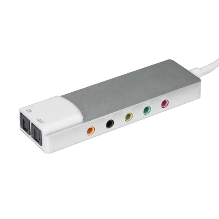 HY-601 6 in 1 USB Multi-Functional Sound Card USB + Audio 3.5 + 7.1CH / OPTICAL