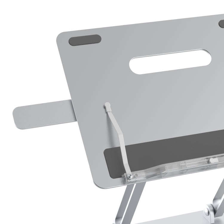 AP-2DB With Book Clips Portable Folding Laptop Adjustable Hollow Heat Dissipation Stand, AP-2DB