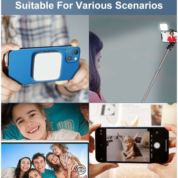 VLOGLITE W42 Laptop Magnetic Mini LED Fill Light Rechargeable Selfie Light Portable Phone Light, W42