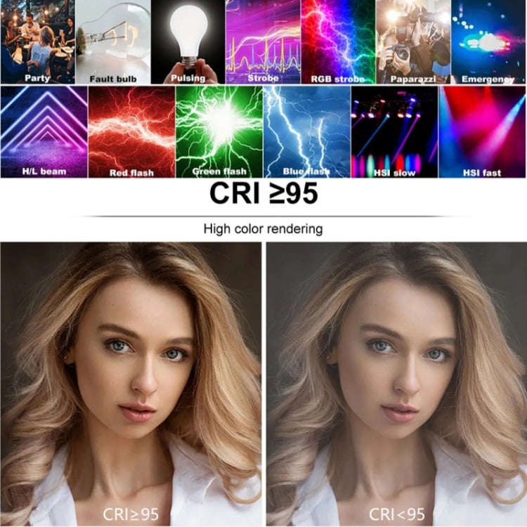 VLOGLITE W150RGB-II With LCD Display RGB Video Light Handheld Light Stick LED Video Light, W150RG...
