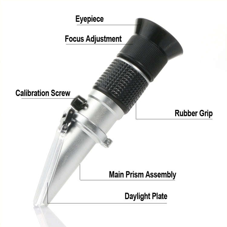 High Concentration Brix Be Water 3 in 1 58%~92% Honey Refractometer Bees Sugar Food ATC RZ127