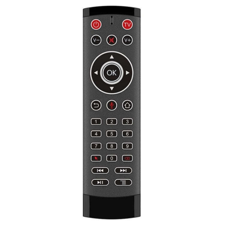 T1-PRO-TV With Microphone Android TV Box 2-Key IR Function Air Mouse Smart Remote Control, T1-PRO-TV