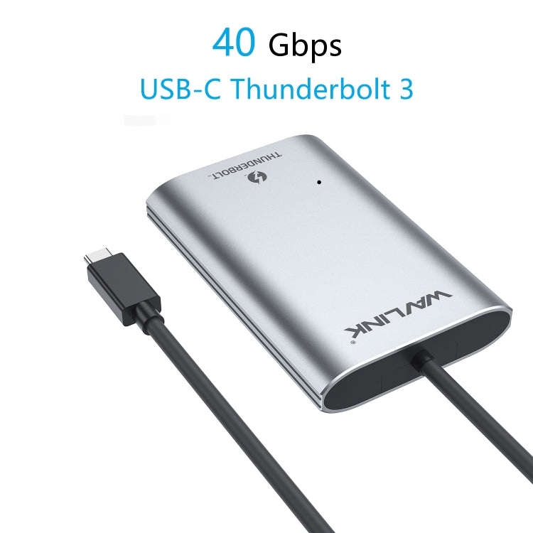 WAVLINK WL-UTA02H Multi-Screen Extender Converter Thunderbolt 3 to Dual HDMI Adapter, WL-UTA02H