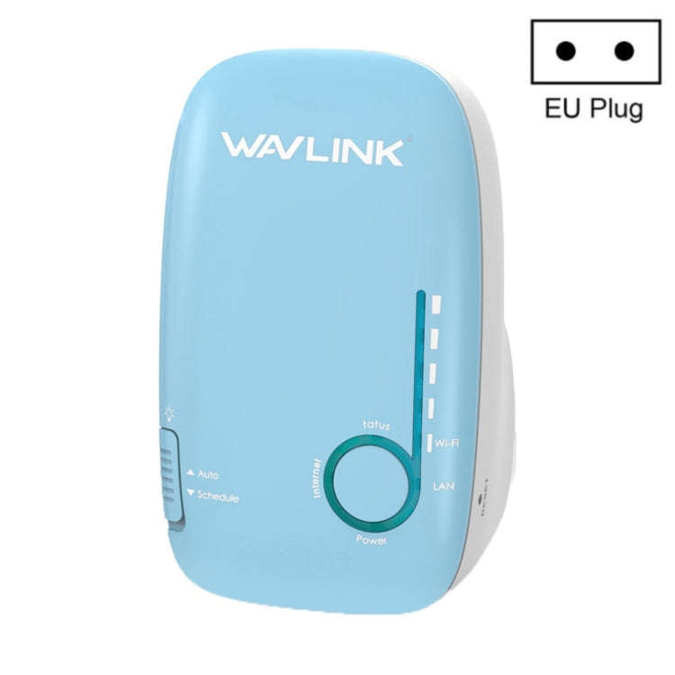 WAVLINK WN576K1 AC1200 Household WiFi Router Network Extender Dual Band Wireless Repeater (Blue),...
