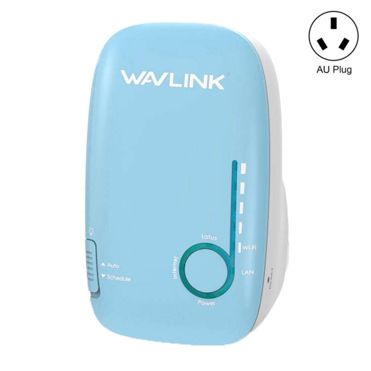 WAVLINK WN576K1 AC1200 Household WiFi Router Network Extender Dual Band Wireless Repeater (Blue),...