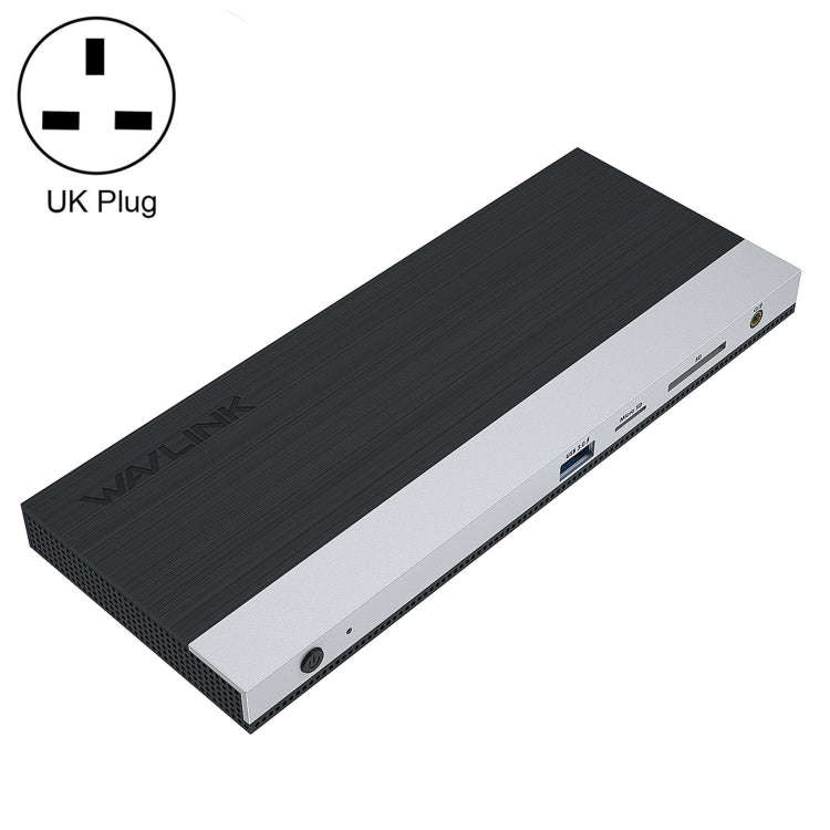 WAVLINK WL-UMD01 USB3.0 Splitter Docking Station Gigabit Ethernet / DP / HD Cable Converter, UMD01