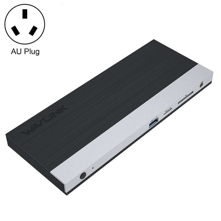 WAVLINK WL-UMD01 USB3.0 Splitter Docking Station Gigabit Ethernet / DP / HD Cable Converter, UMD01