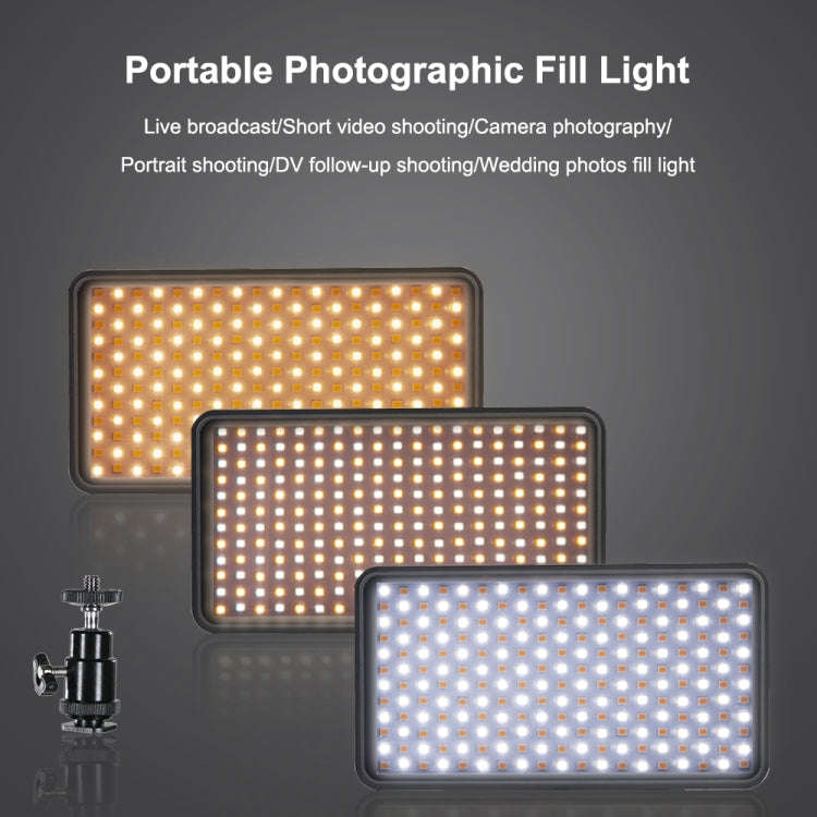 VLOGLITE W228 Dual Color Temperature Portable Photographic Fill Light High-Brightness Video Light...