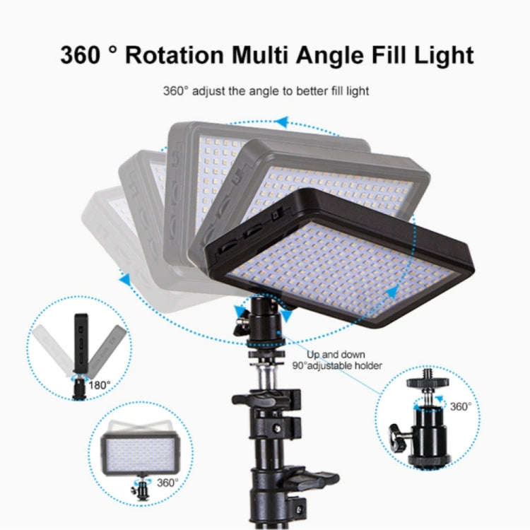 VLOGLITE W228 Dual Color Temperature Portable Photographic Fill Light High-Brightness Video Light...