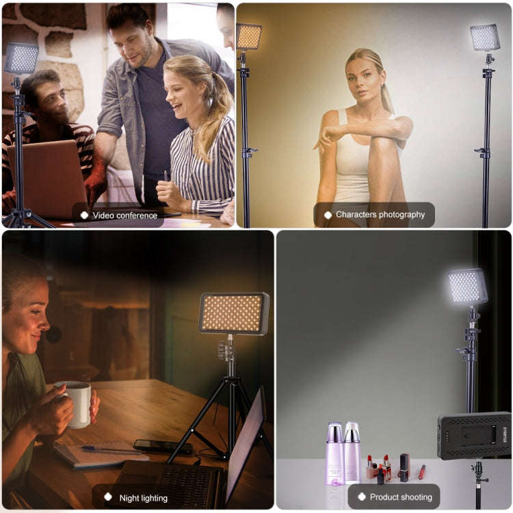 VLOGLITE W228 Dual Color Temperature Portable Photographic Fill Light High-Brightness Video Light...