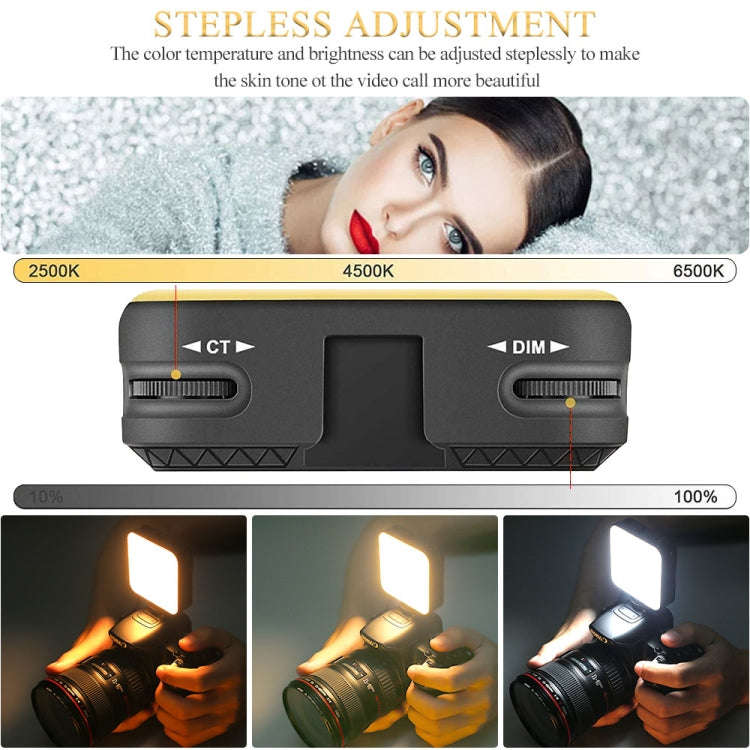 VLOGLITE W64 For Live Broadcast / Video Conference Dimmable LED Fill Light, W64