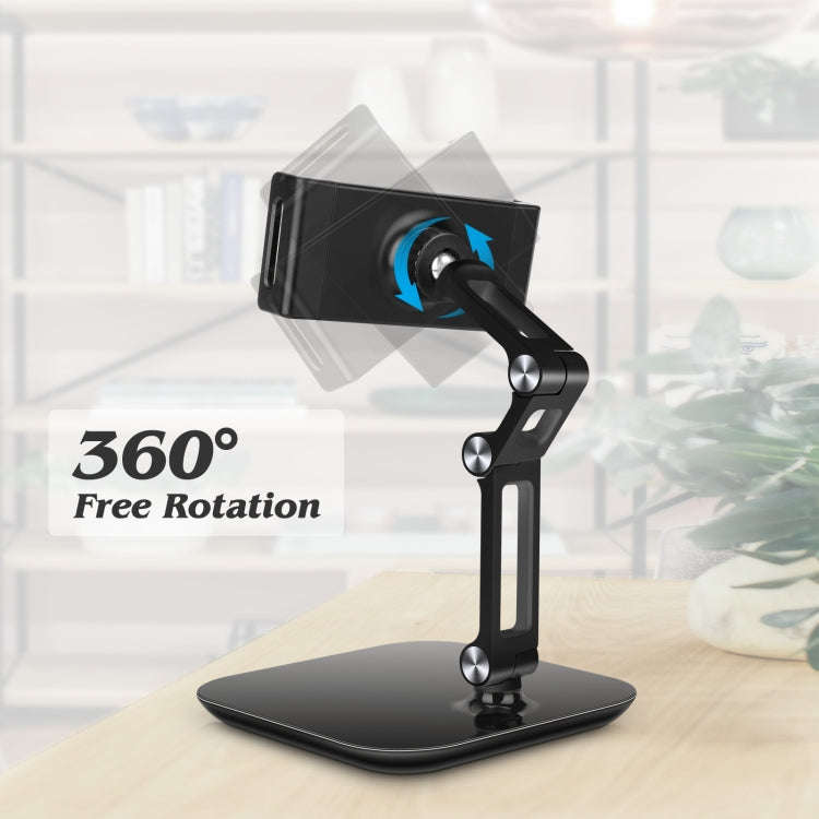 NS-06B 360 Degree Rotating Foldable Desktop Tablet Phone Holder