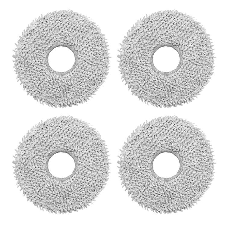 JUNSUNMAY 4pcs Washable Mop Pads Replacement for ECOVACS DEEBOT X1 Turbo / X2 Omni / T20 Pro