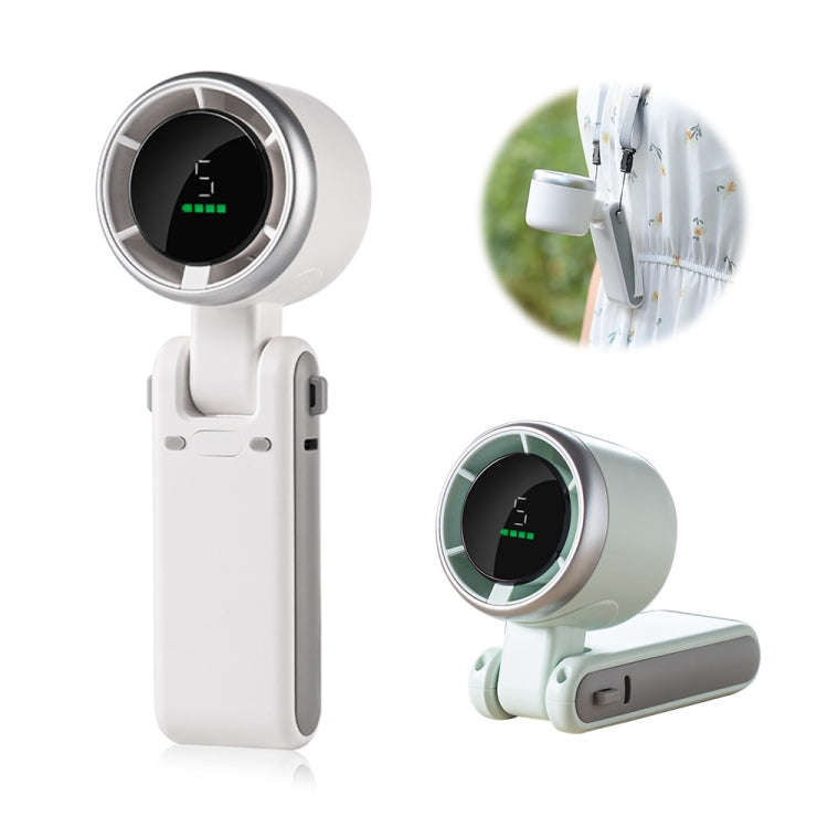 ENKAY Hat-Prince 3600mAh Battery Max 8H Cooling times Foldable Neck Turbo Fan with Digital Display