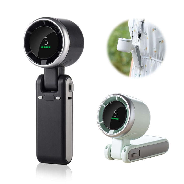 ENKAY Hat-Prince 3600mAh Battery Max 8H Cooling times Foldable Neck Turbo Fan with Digital Display